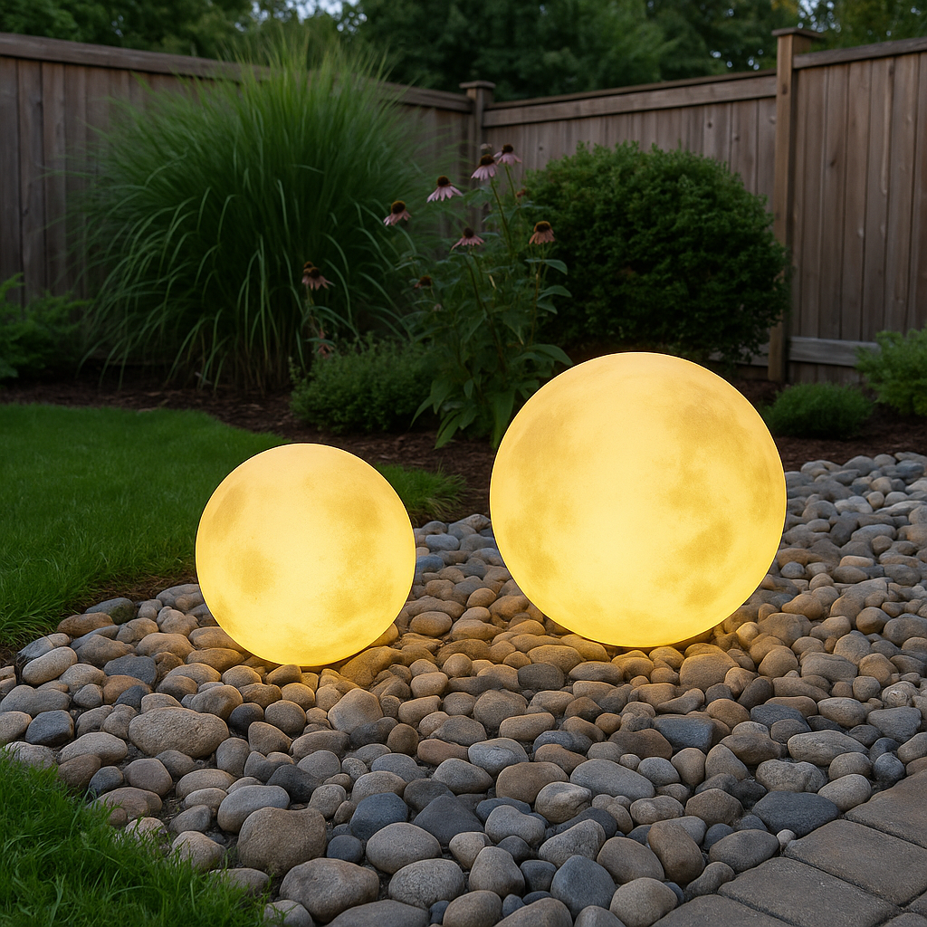 Solar Garten-Moonlampe