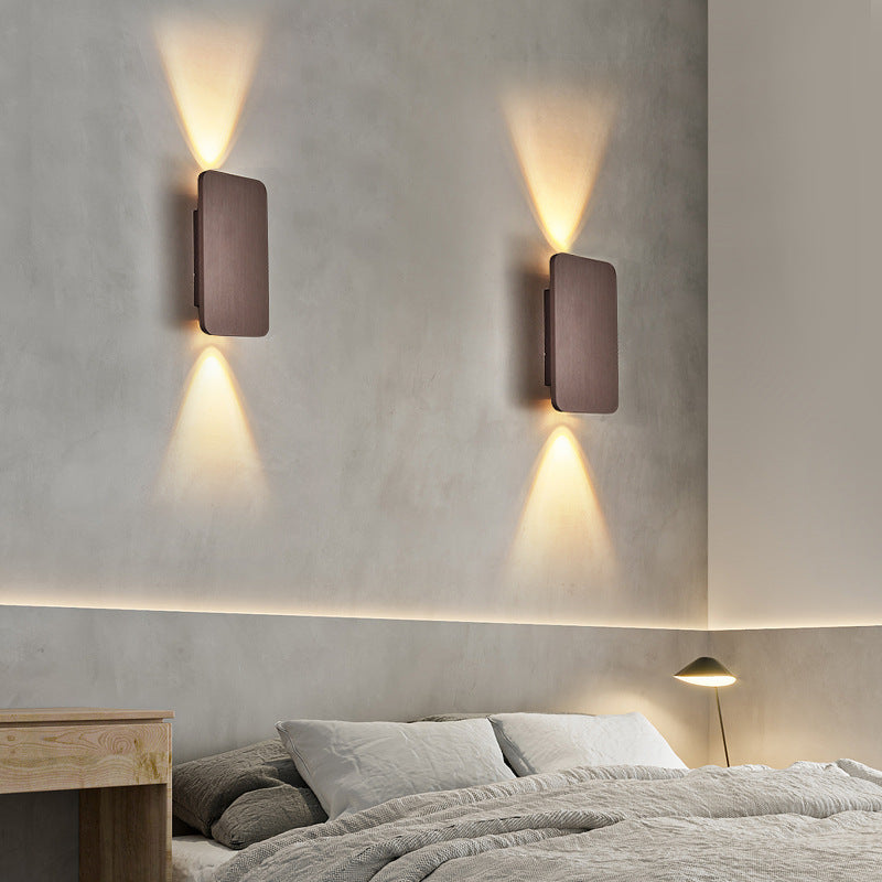 Moderne Wandleuchte aus Glas