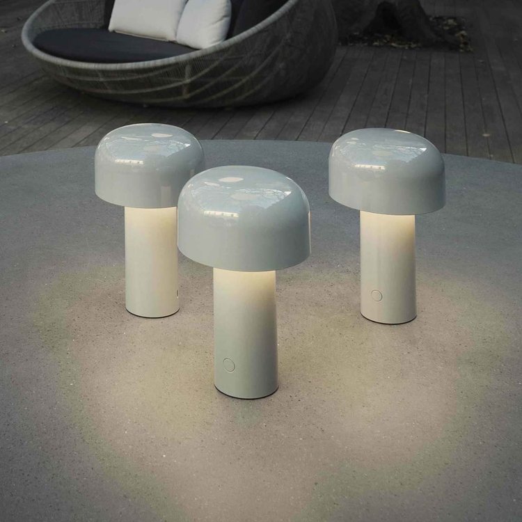 Pilzförmige kabellose Tischlampe