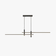 Minimalistische Pendelleuchte aus Eisen