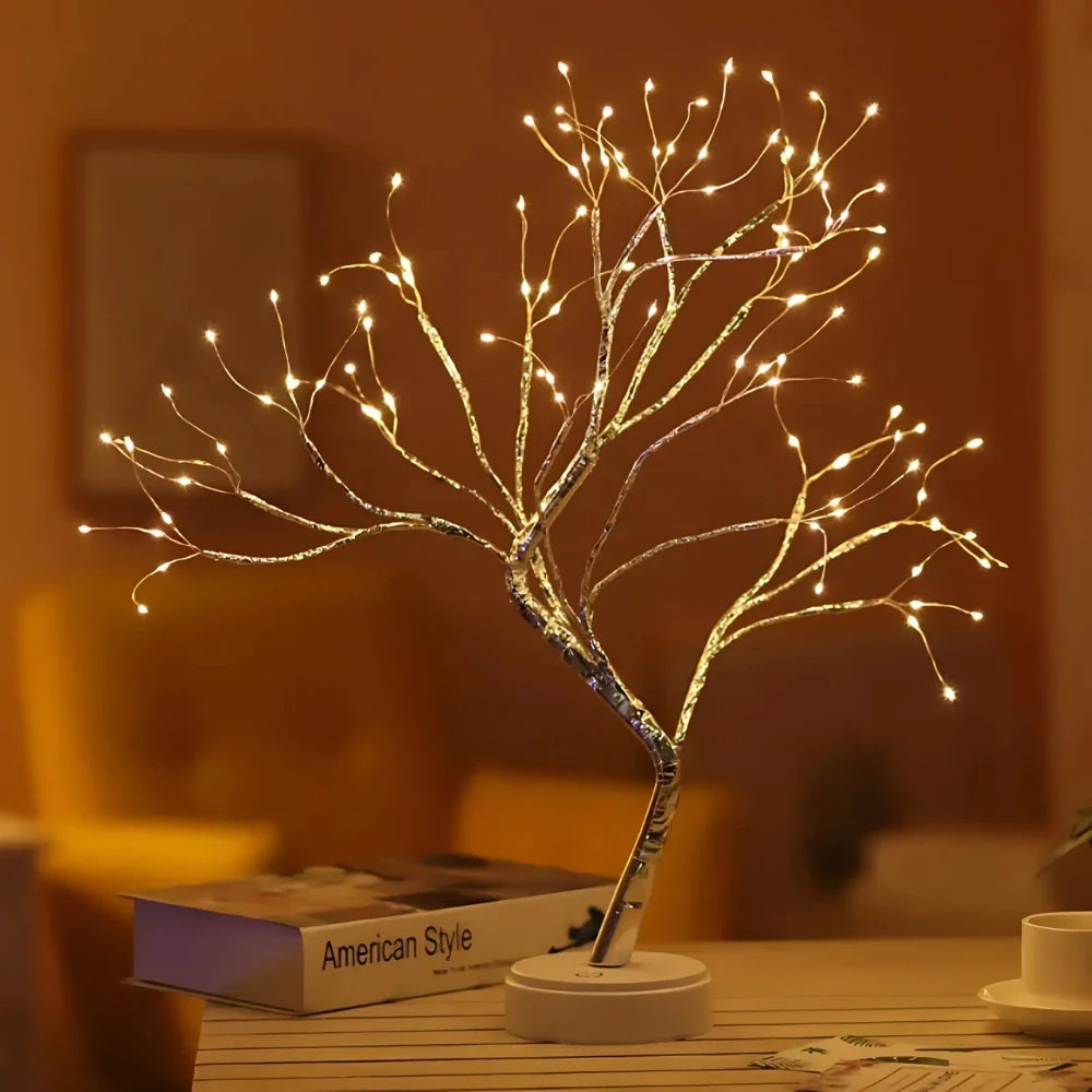 Dekorative Feenbaum-Tischlampe