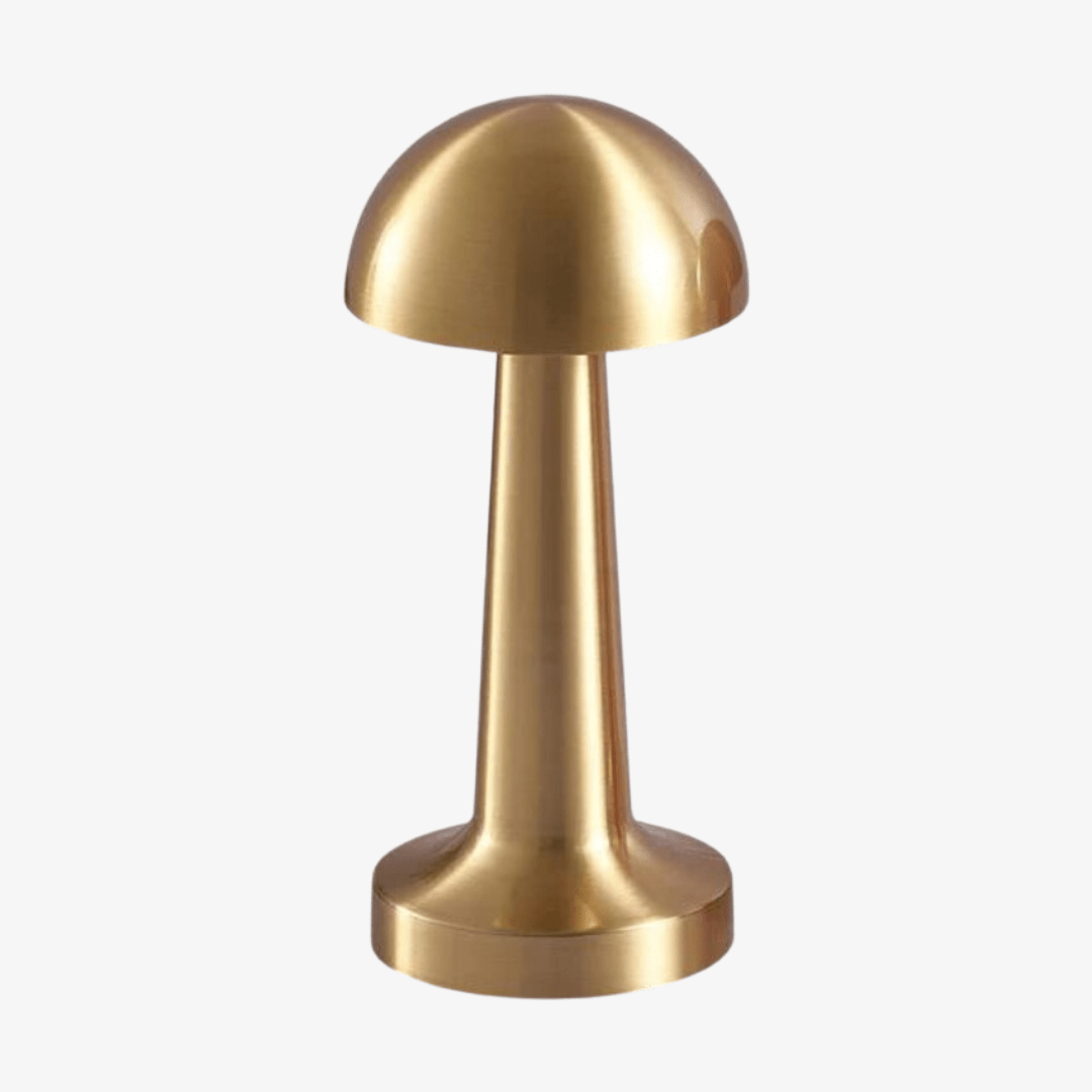 Wiederaufladbare Tischlampe aus Metall