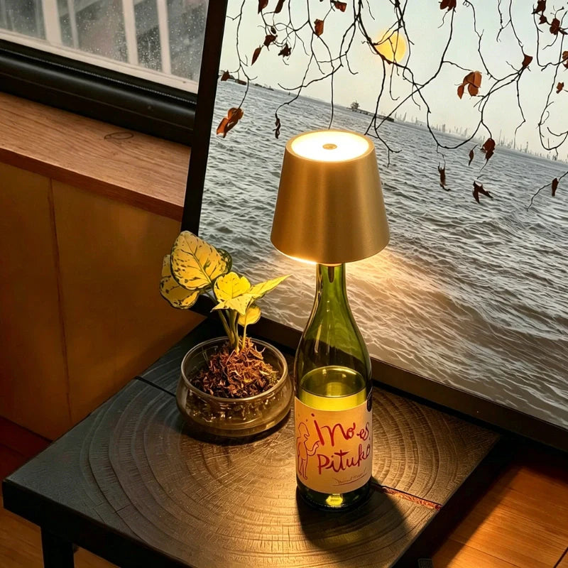 Wiederaufladbare Flaschenlampe