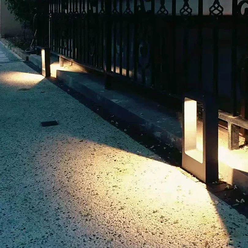 Moderne Gartenwegleuchte aus Aluminium