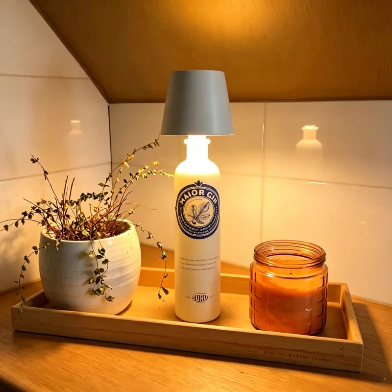 Wiederaufladbare Flaschenlampe