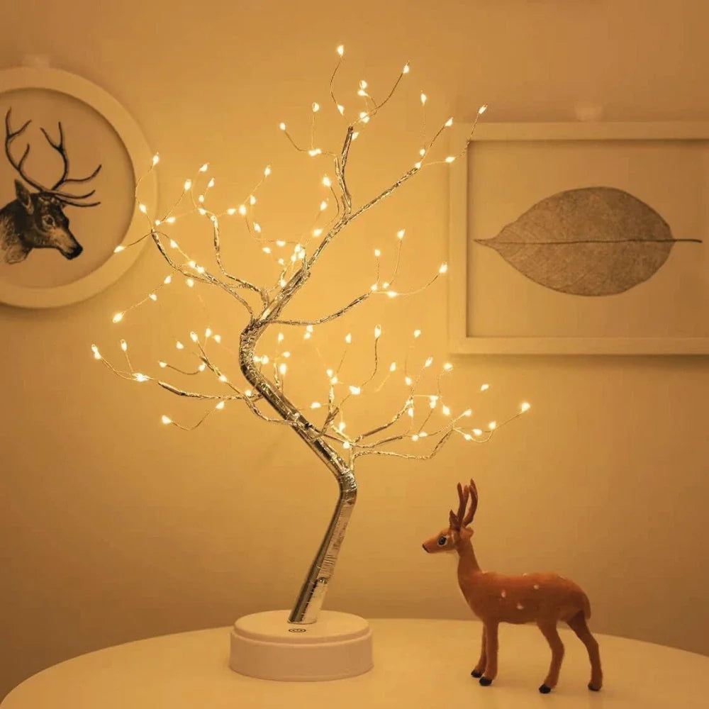 Dekorative Feenbaum-Tischlampe