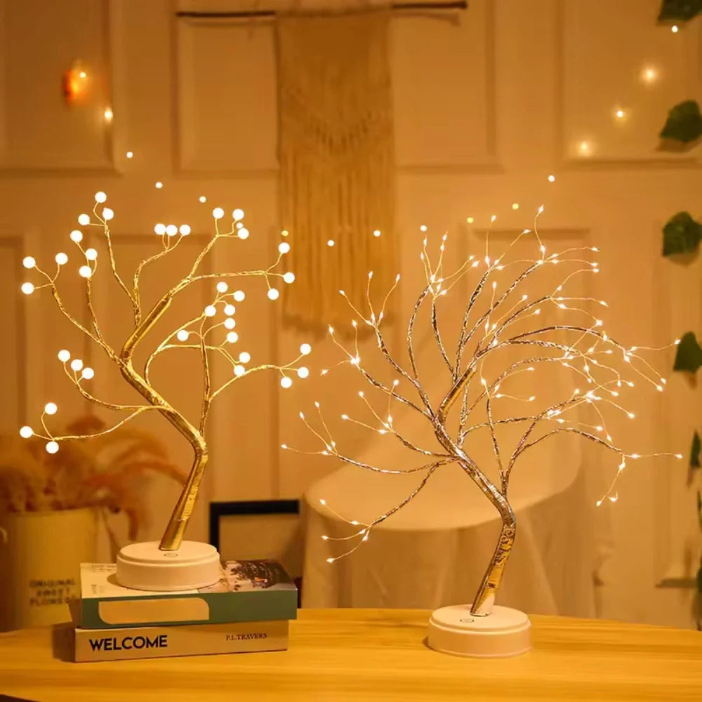 Dekorative Feenbaum-Tischlampe