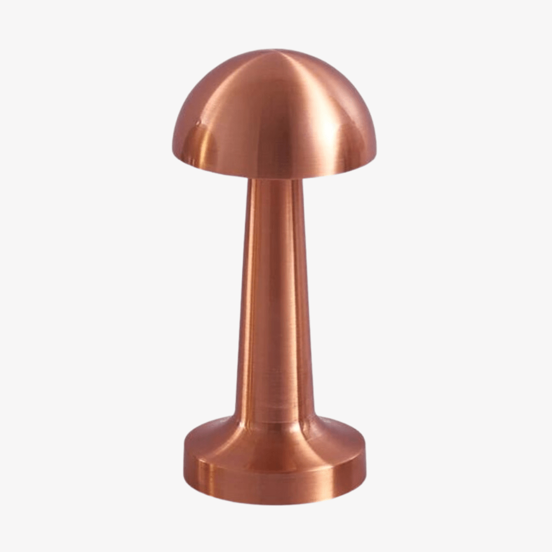 Wiederaufladbare Tischlampe aus Metall
