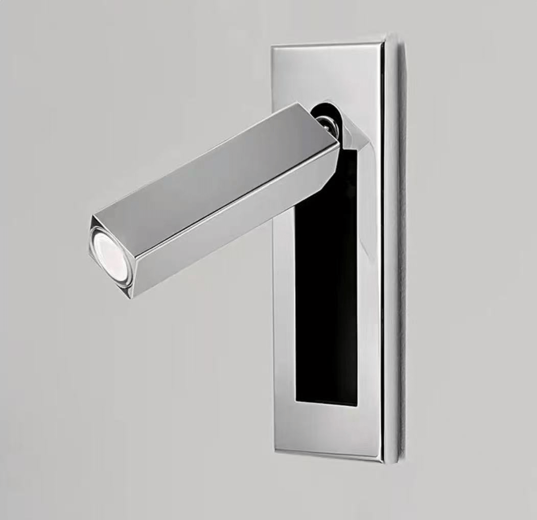 Flach zusammenklappbare Nachttischlampe