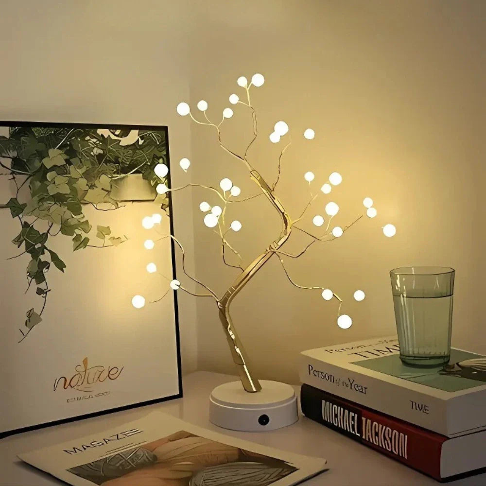 Dekorative Feenbaum-Tischlampe
