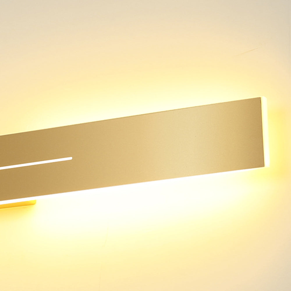 Lineare Wandleuchte aus Metall