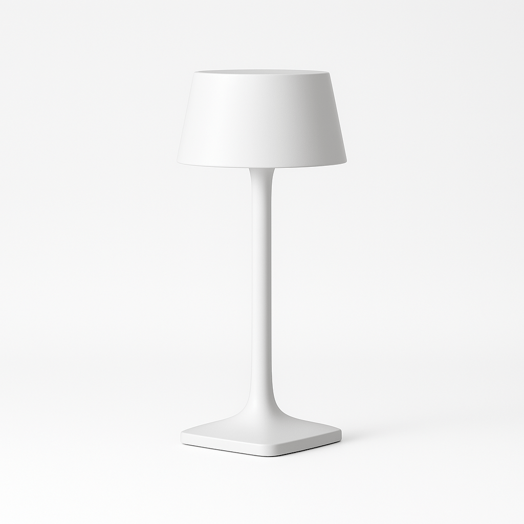 Moderne kabellose Tischlampe