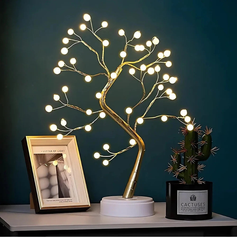 Dekorative Feenbaum-Tischlampe