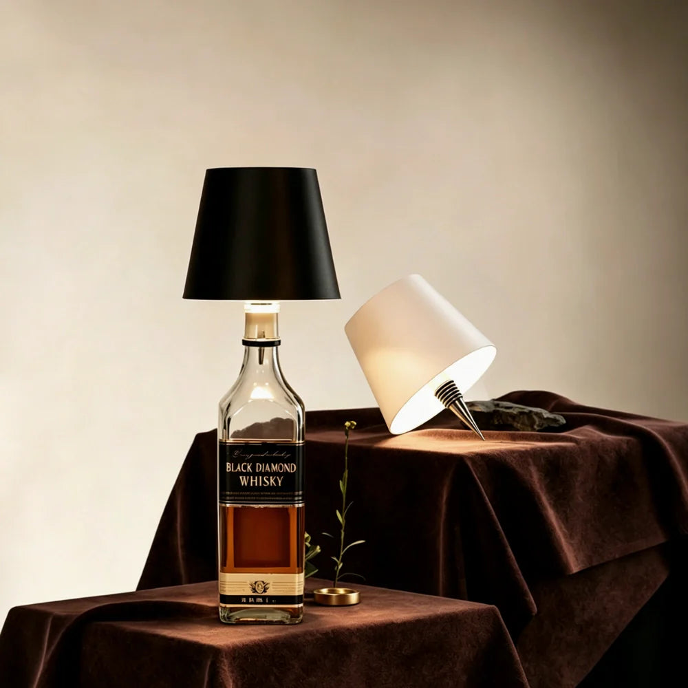 Wiederaufladbare Flaschenlampe