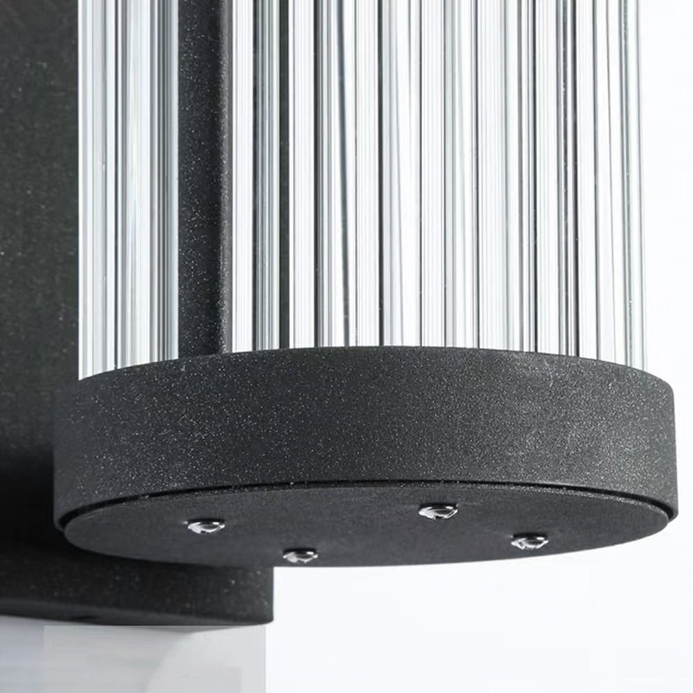 Minimalistische Wandleuchte aus Eisen für den Außenbereich