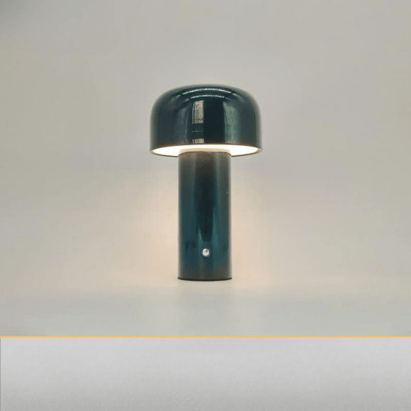 Verspielte Tischlampe in Pilzform