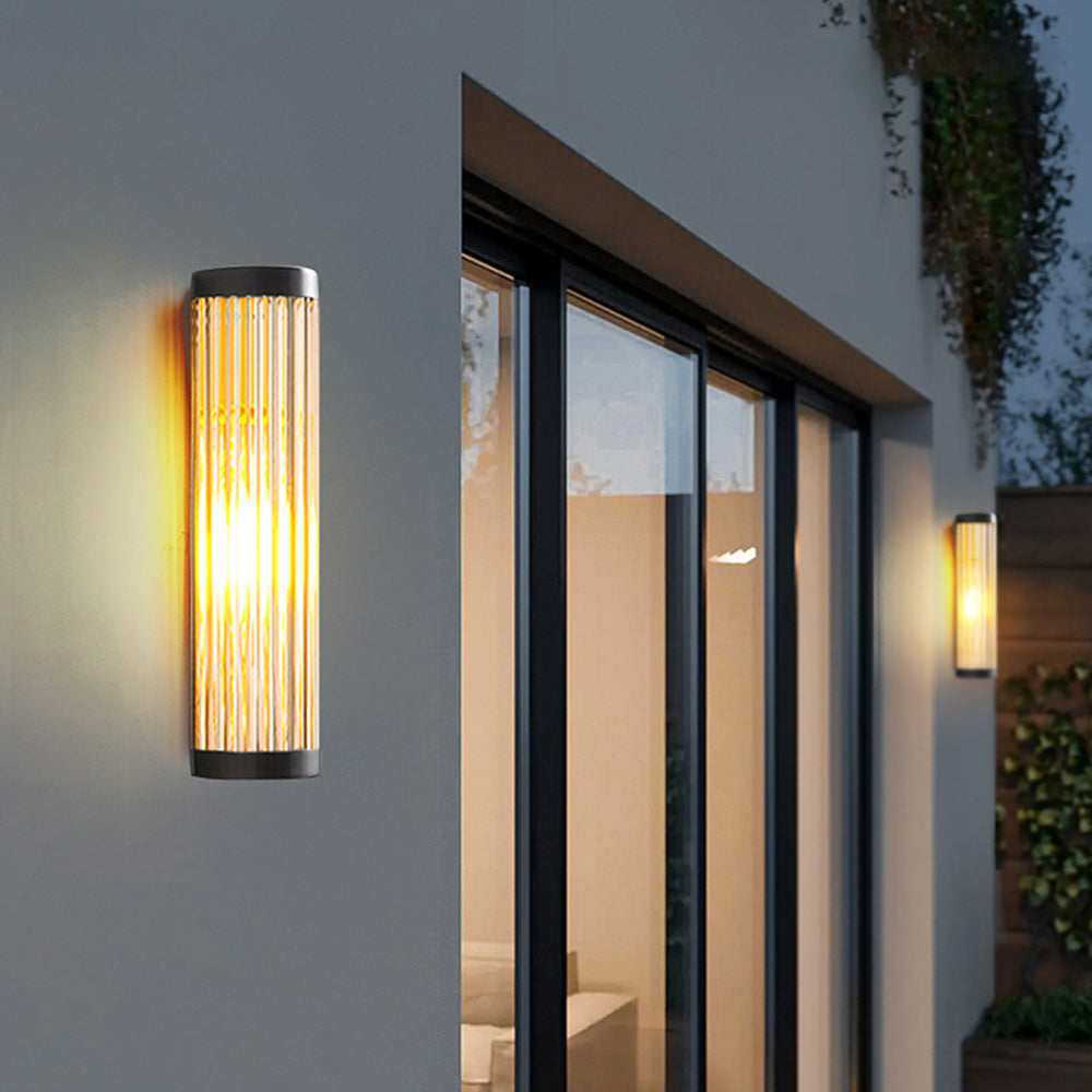 Minimalistische Wandleuchte aus Eisen für den Außenbereich