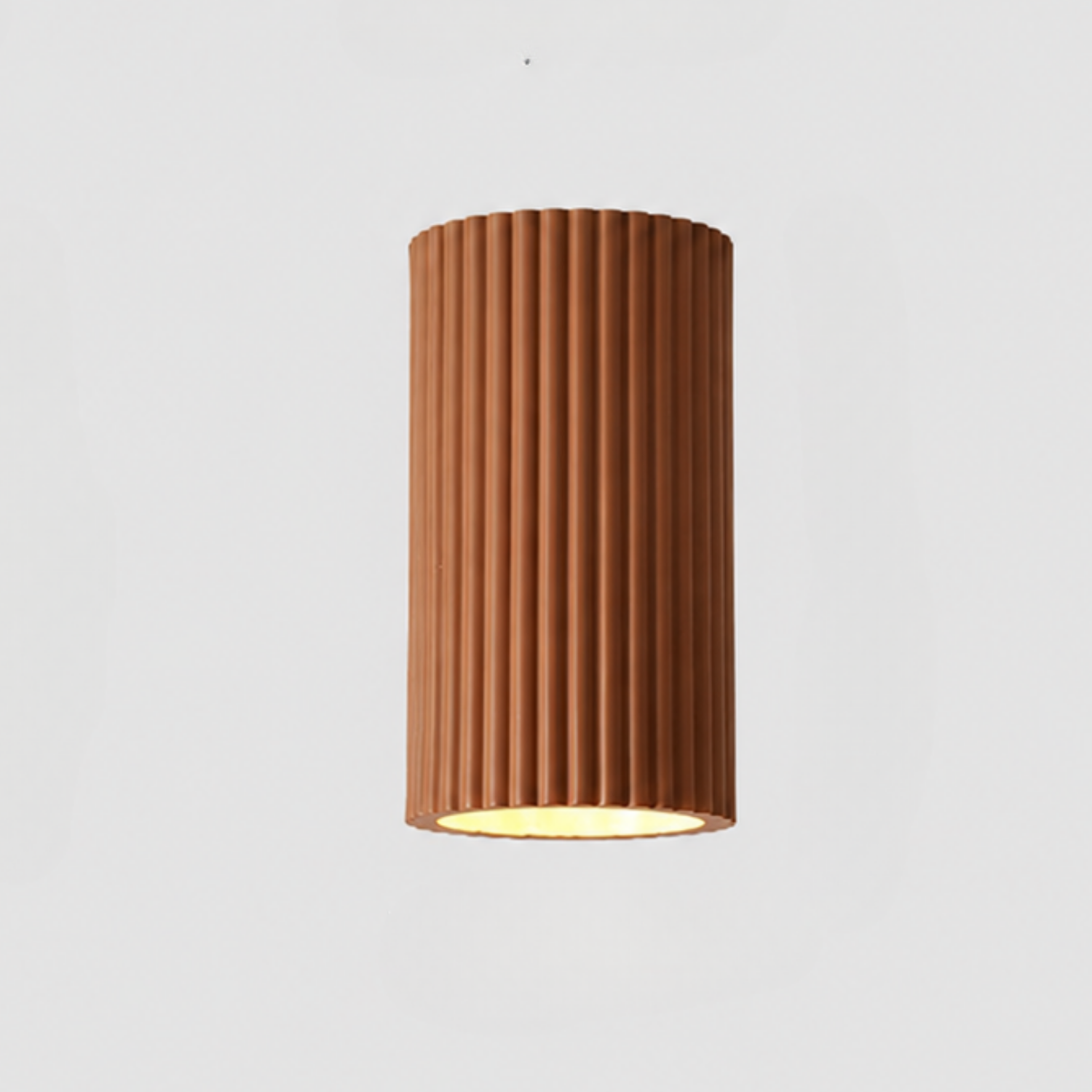 Minimalistische Wandleuchte im Groove-Stil
