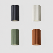 Minimalistische Wandleuchte im Groove-Stil