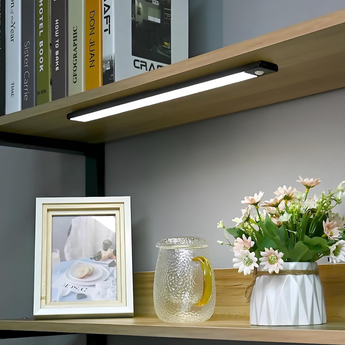 Wandleuchte mit Magnetsensor