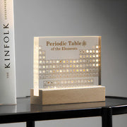 Periodensystem-Display aus Acryl