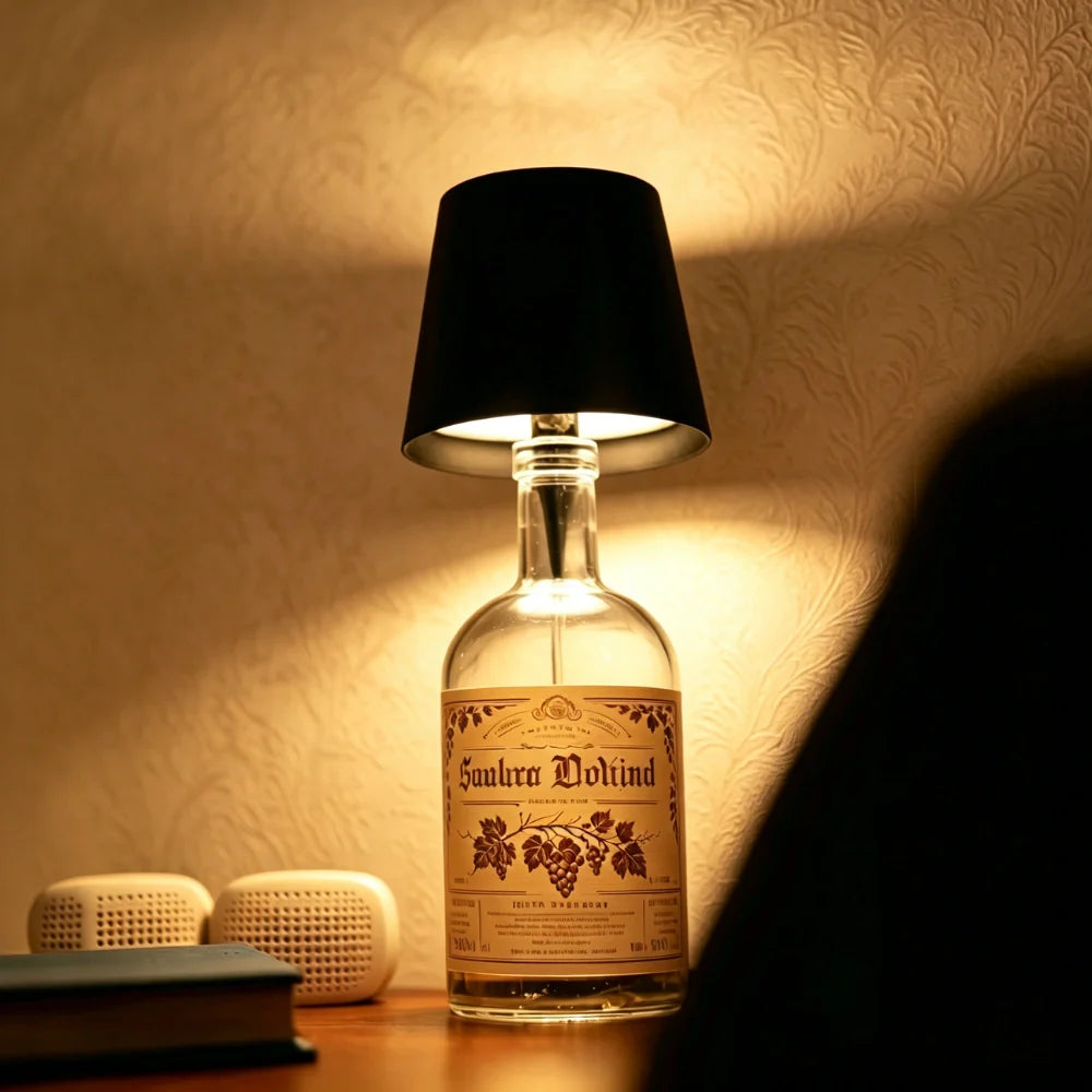 Wiederaufladbare Flaschenlampe