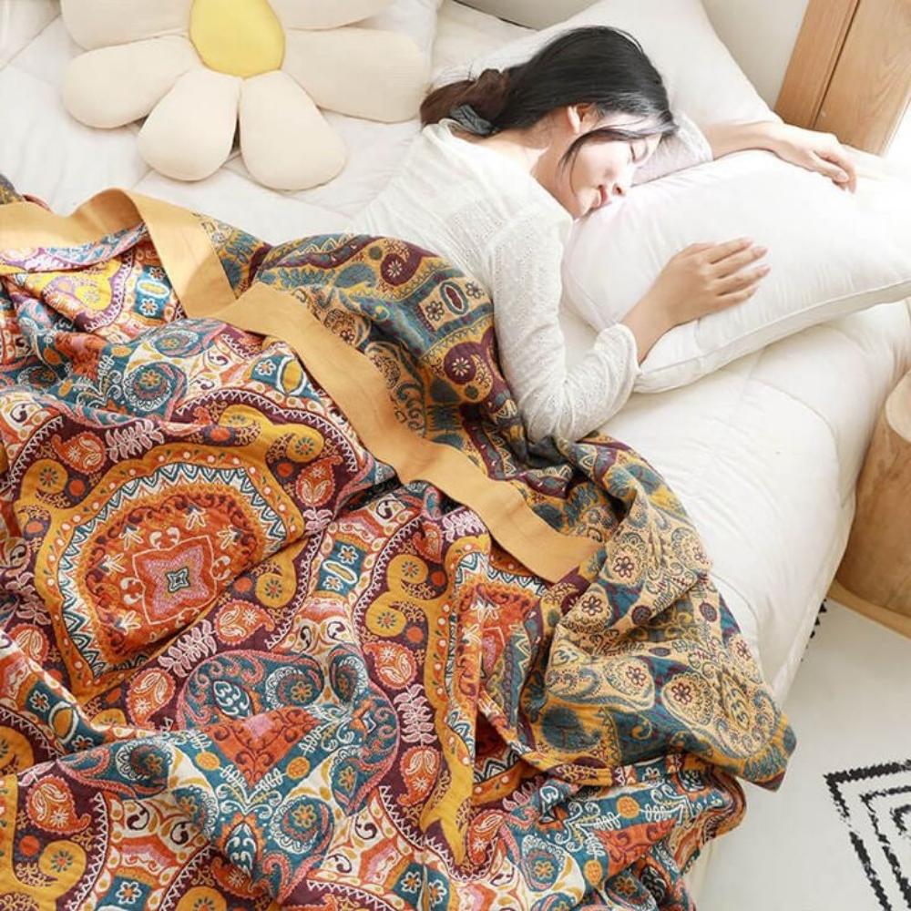 Boho-Wendedecke mit kühlender Wirkung