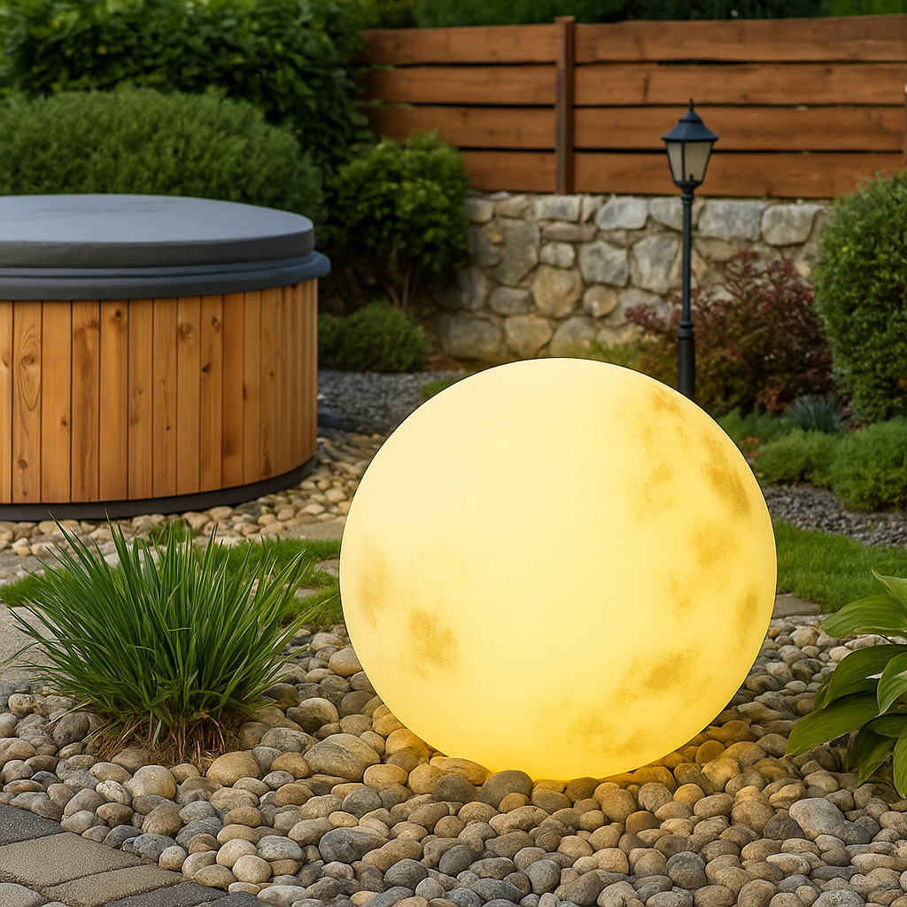 Solar Garten-Moonlampe