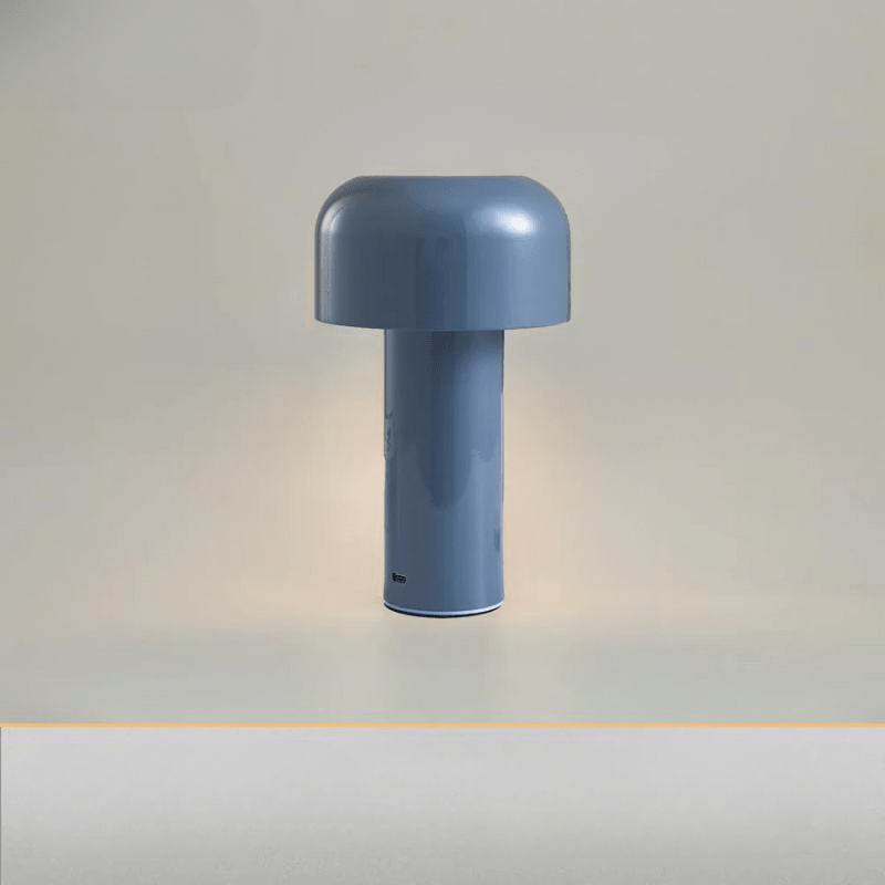 Verspielte Tischlampe in Pilzform