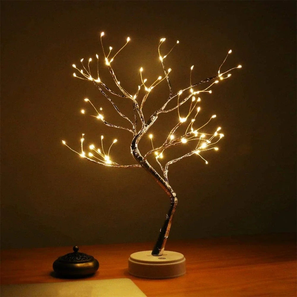 Dekorative Feenbaum-Tischlampe
