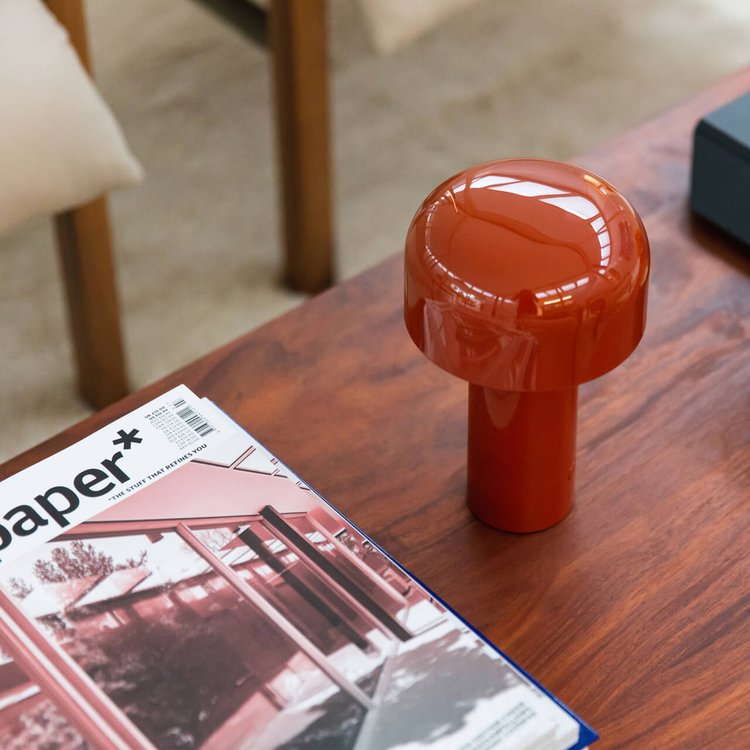 Pilzförmige kabellose Tischlampe
