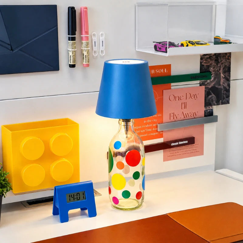 Wiederaufladbare Flaschenlampe