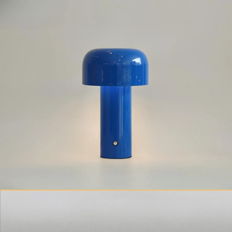 Verspielte Tischlampe in Pilzform