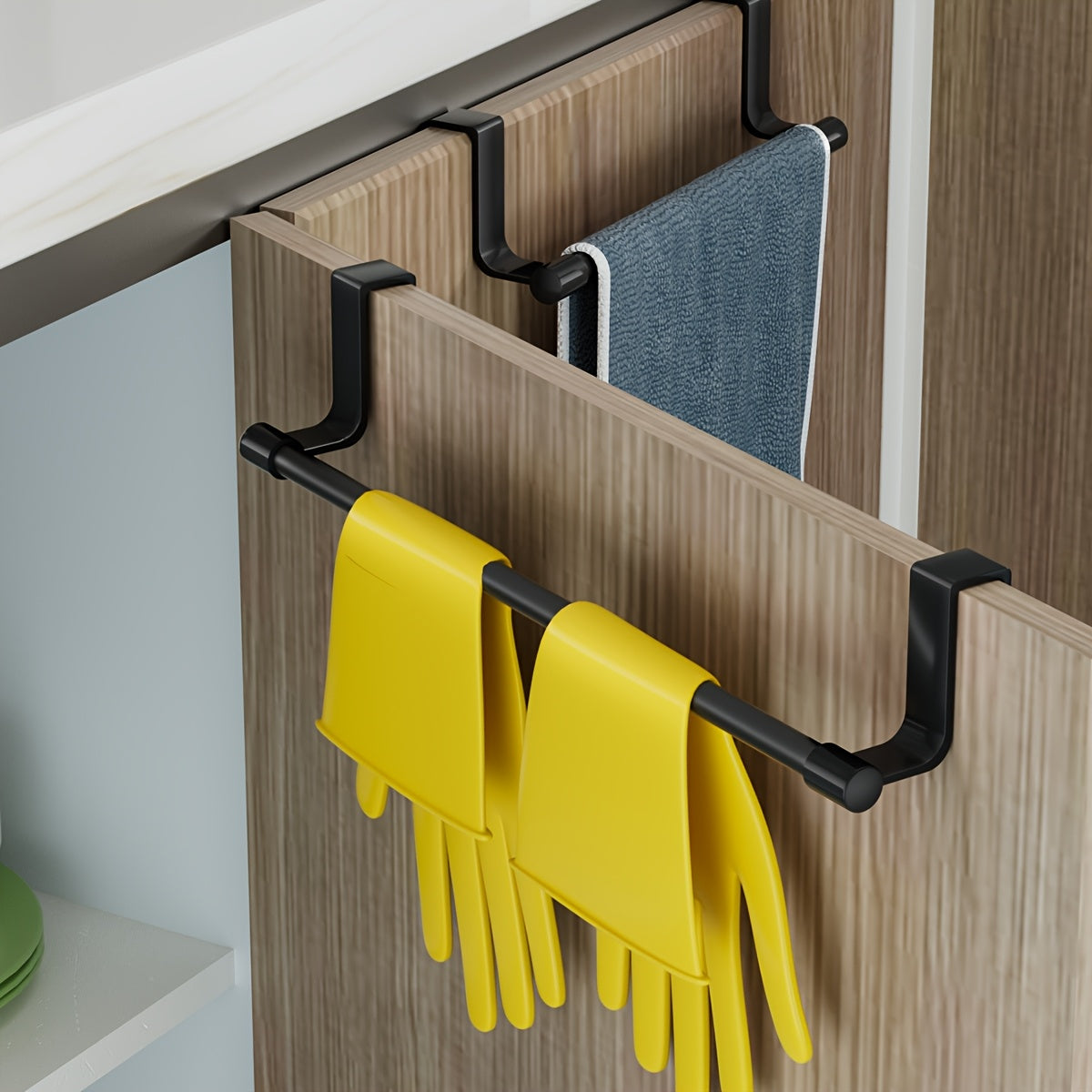 Moderner Wandorganizer aus Edelstahl