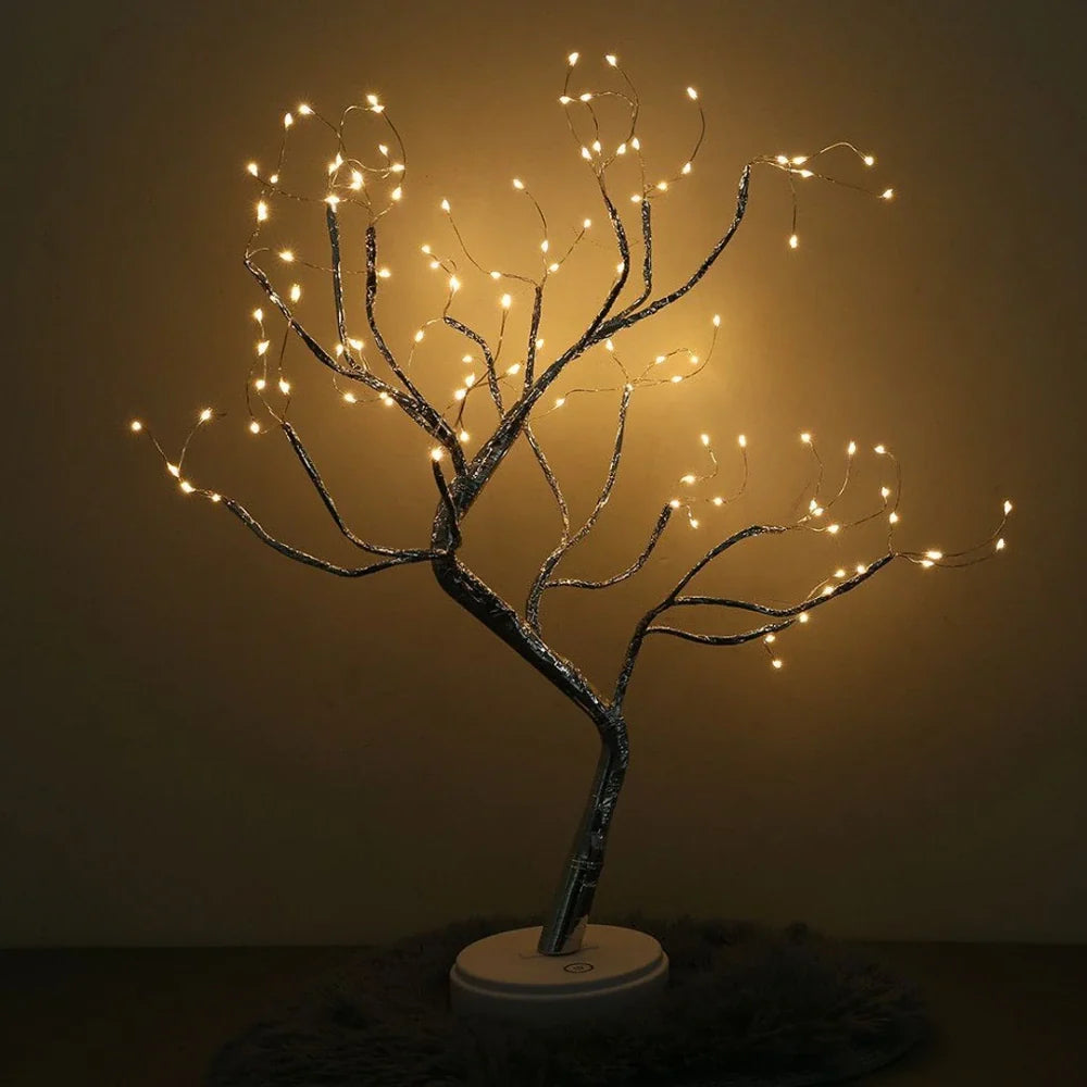 Dekorative Feenbaum-Tischlampe