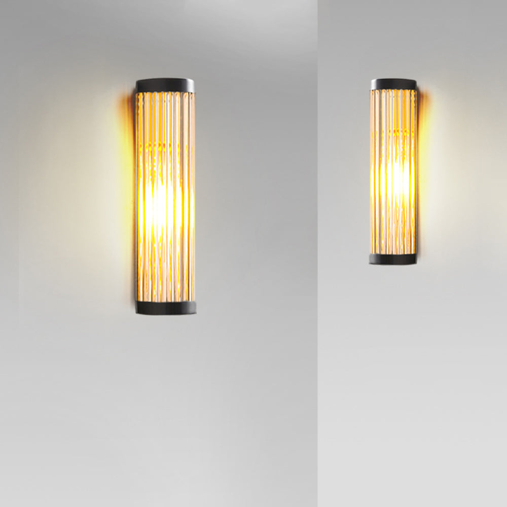 Minimalistische Wandleuchte aus Eisen für den Außenbereich