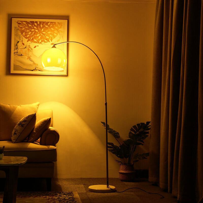 Acryl-Kugel-Stehlampe