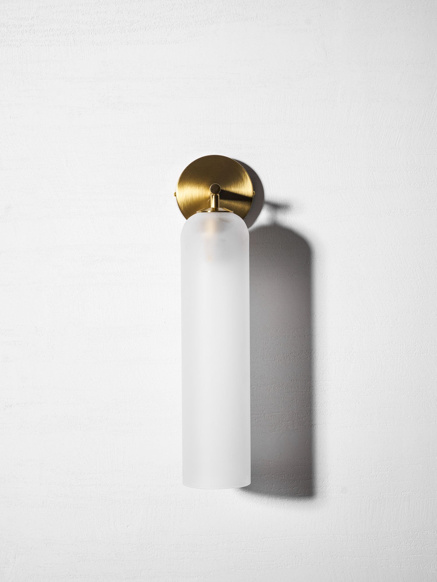 Wandleuchte aus Kunstglas