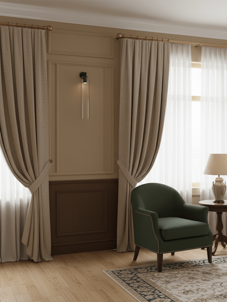 Wandleuchte aus Kunstglas