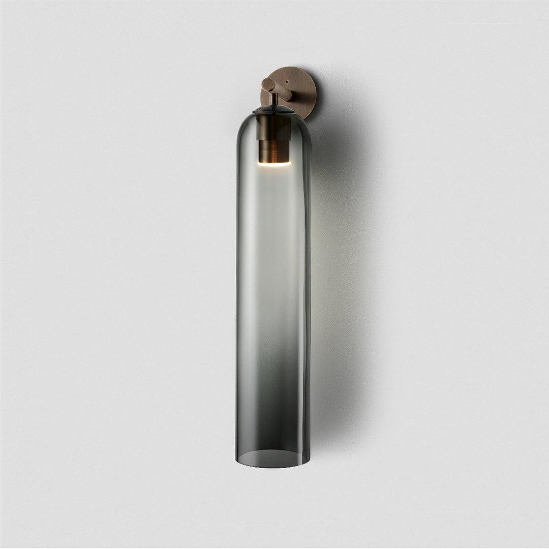 Wandleuchte aus Kunstglas