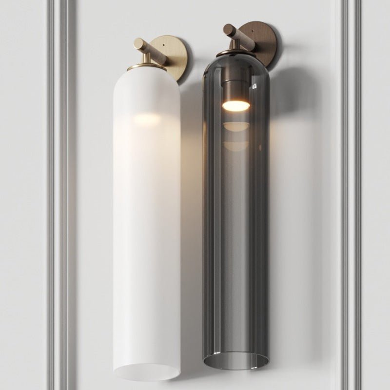 Wandleuchte aus Kunstglas