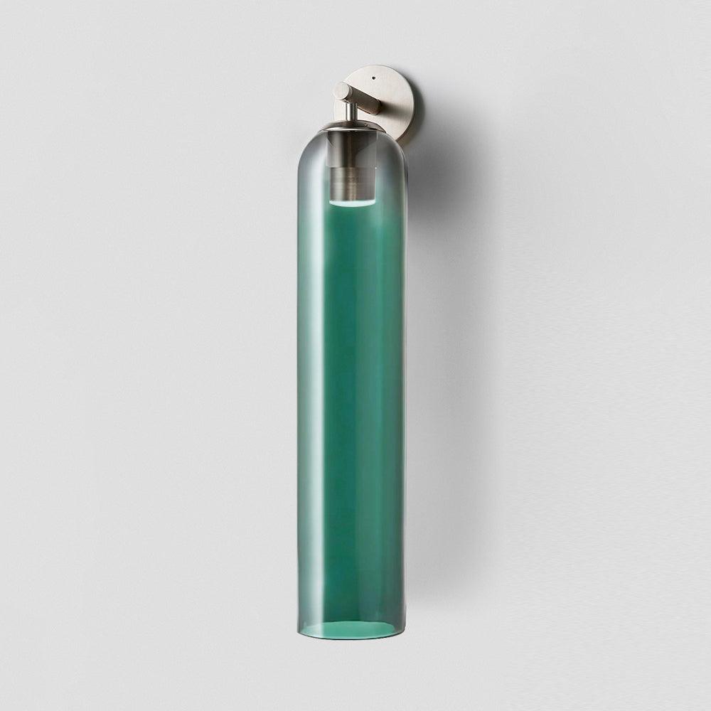 Wandleuchte aus Kunstglas