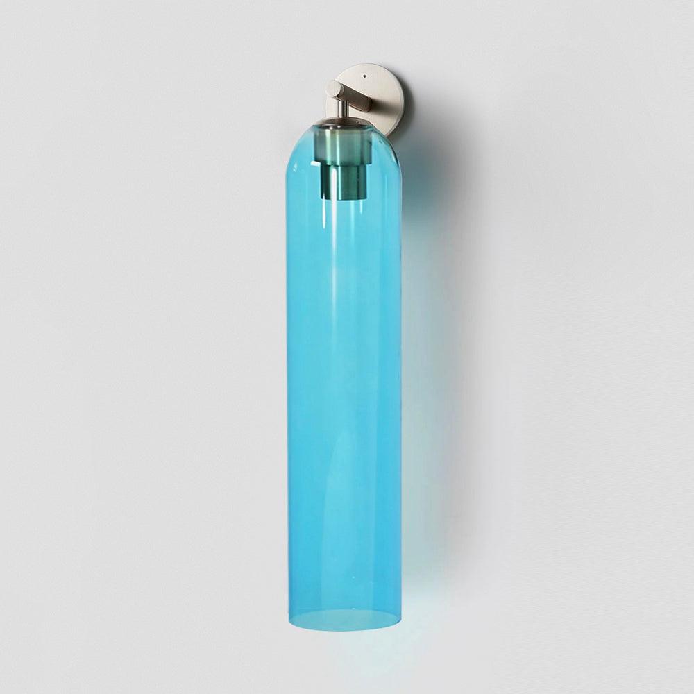 Wandleuchte aus Kunstglas