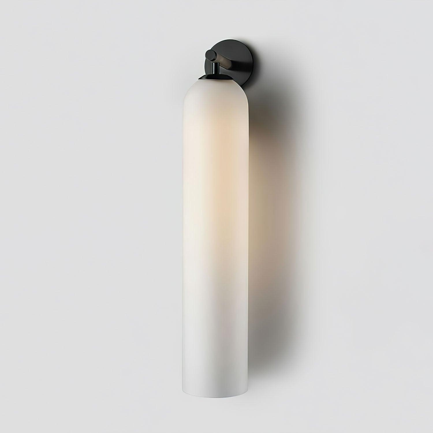 Wandleuchte aus Kunstglas
