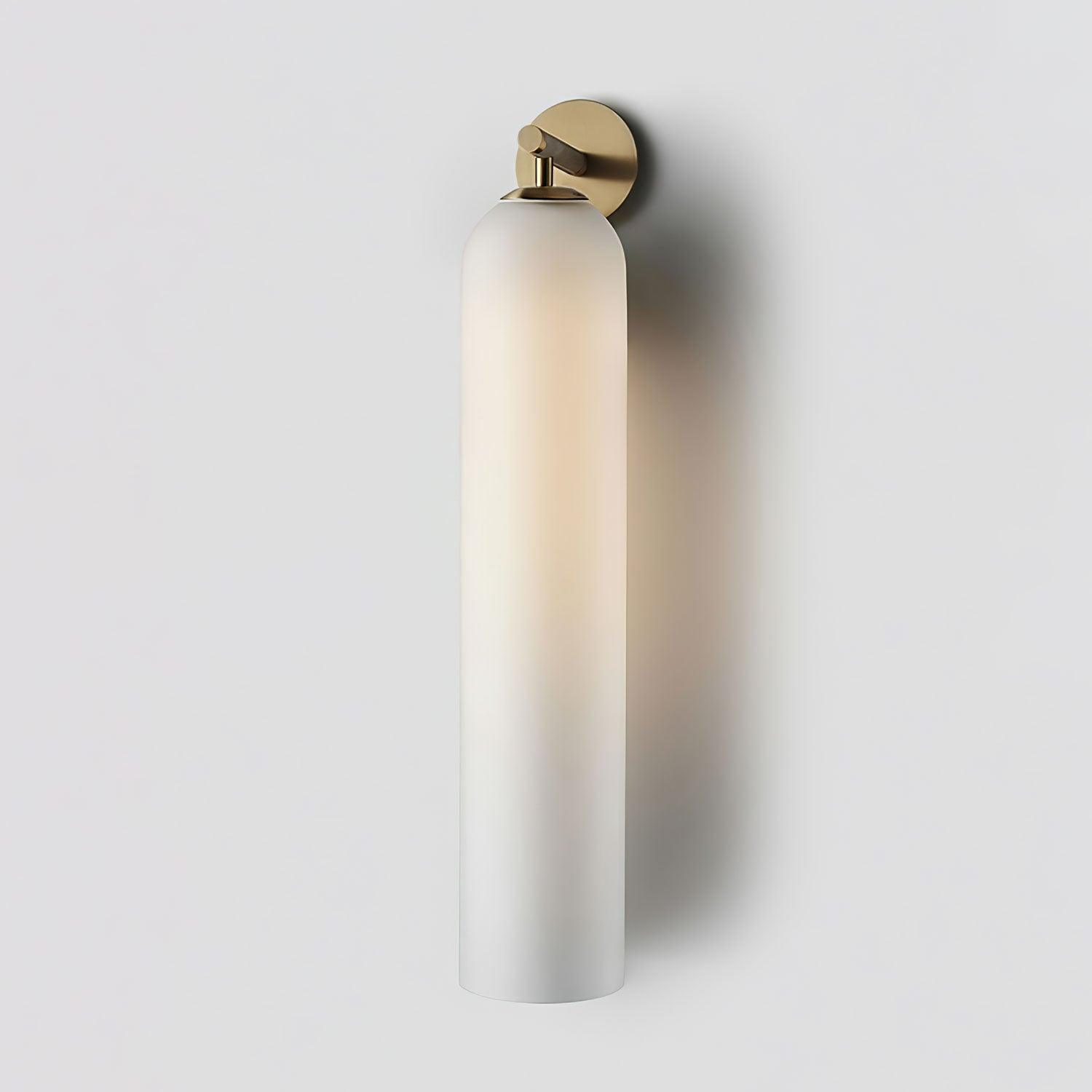 Wandleuchte aus Kunstglas