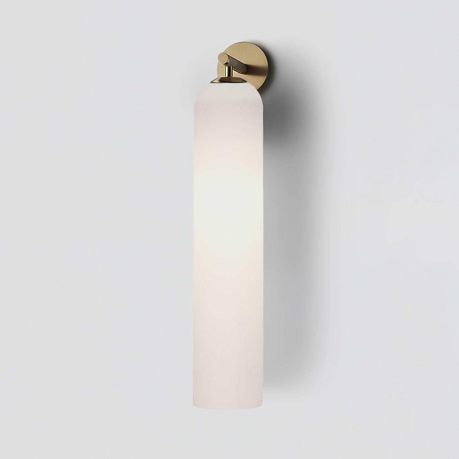 Wandleuchte aus Kunstglas