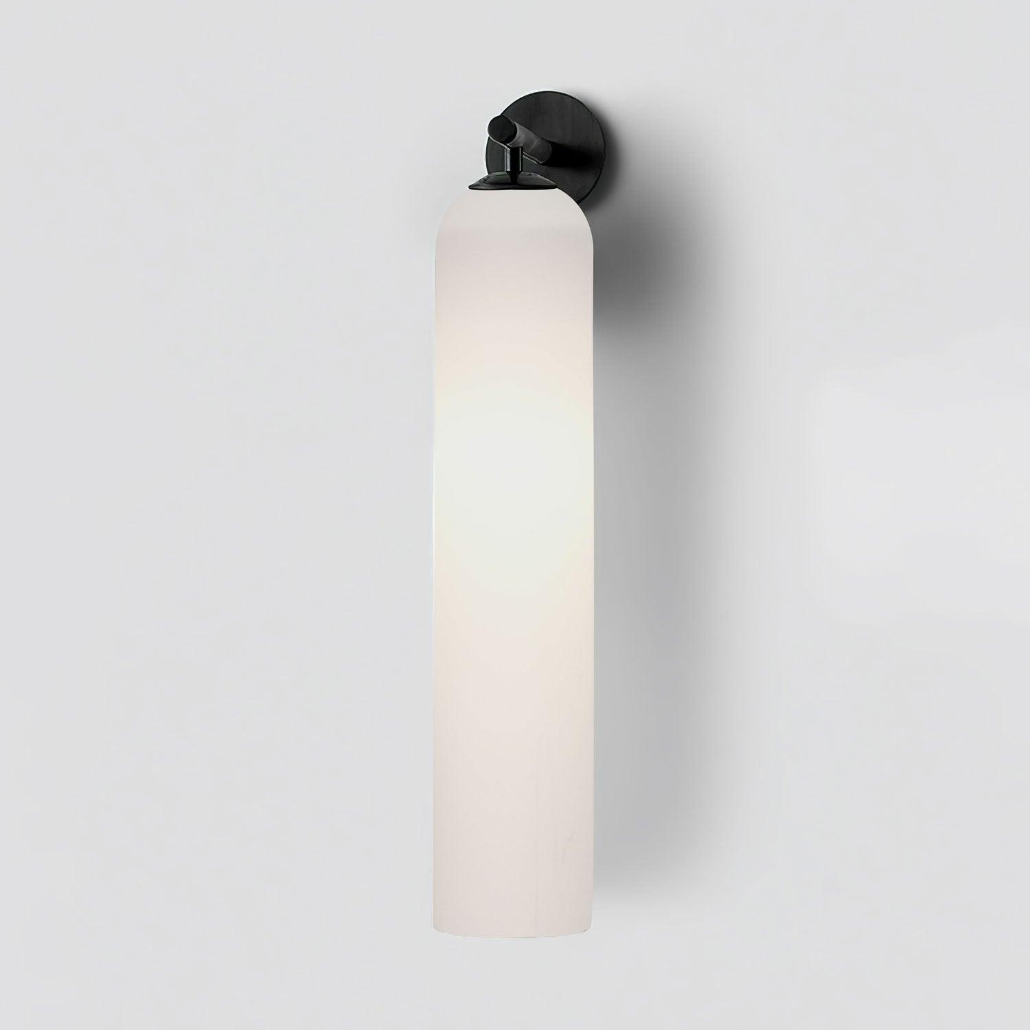 Wandleuchte aus Kunstglas