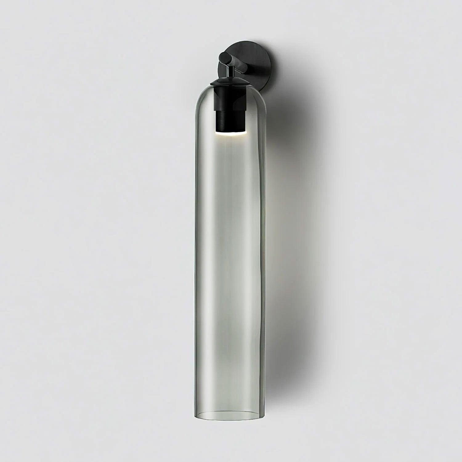 Wandleuchte aus Kunstglas