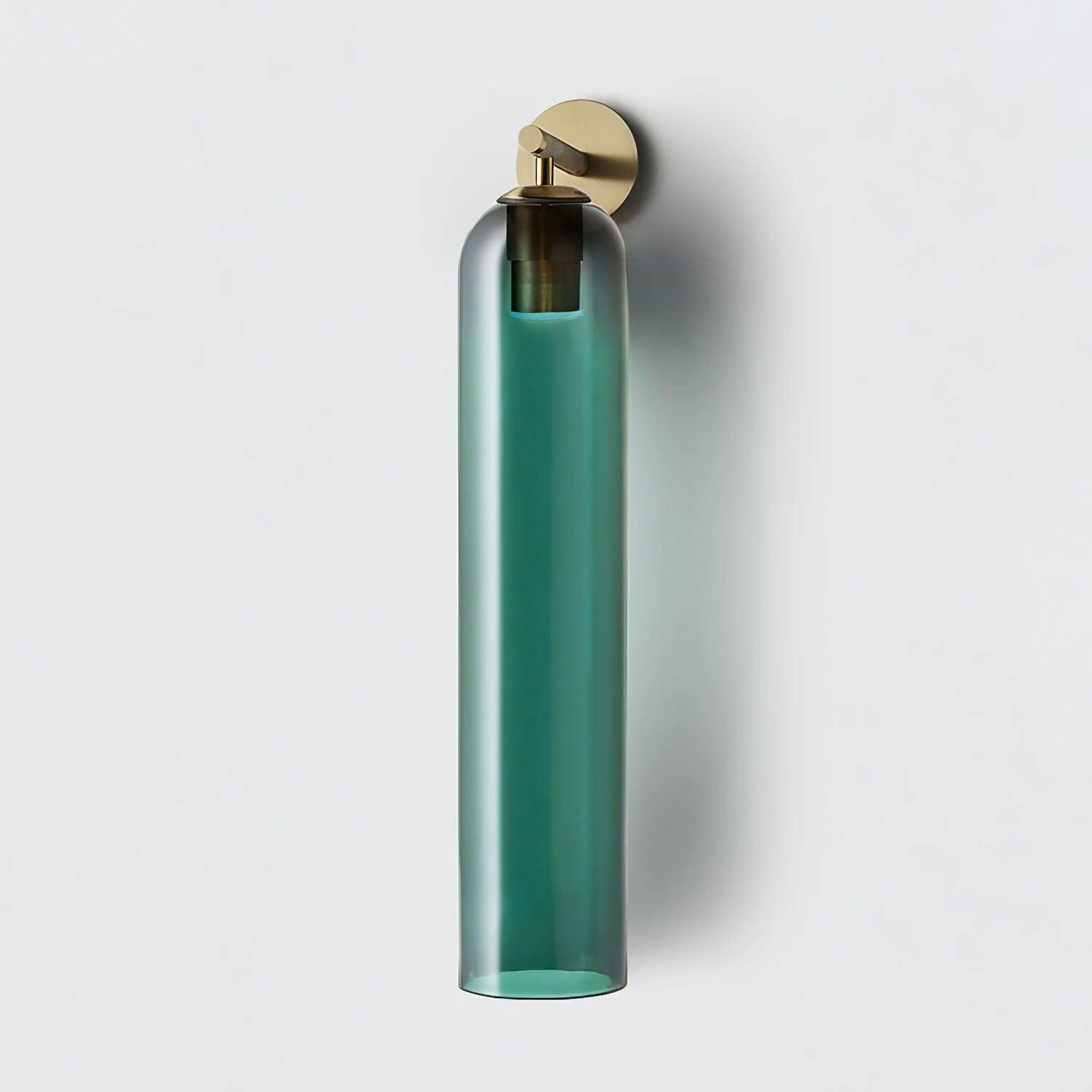 Wandleuchte aus Kunstglas