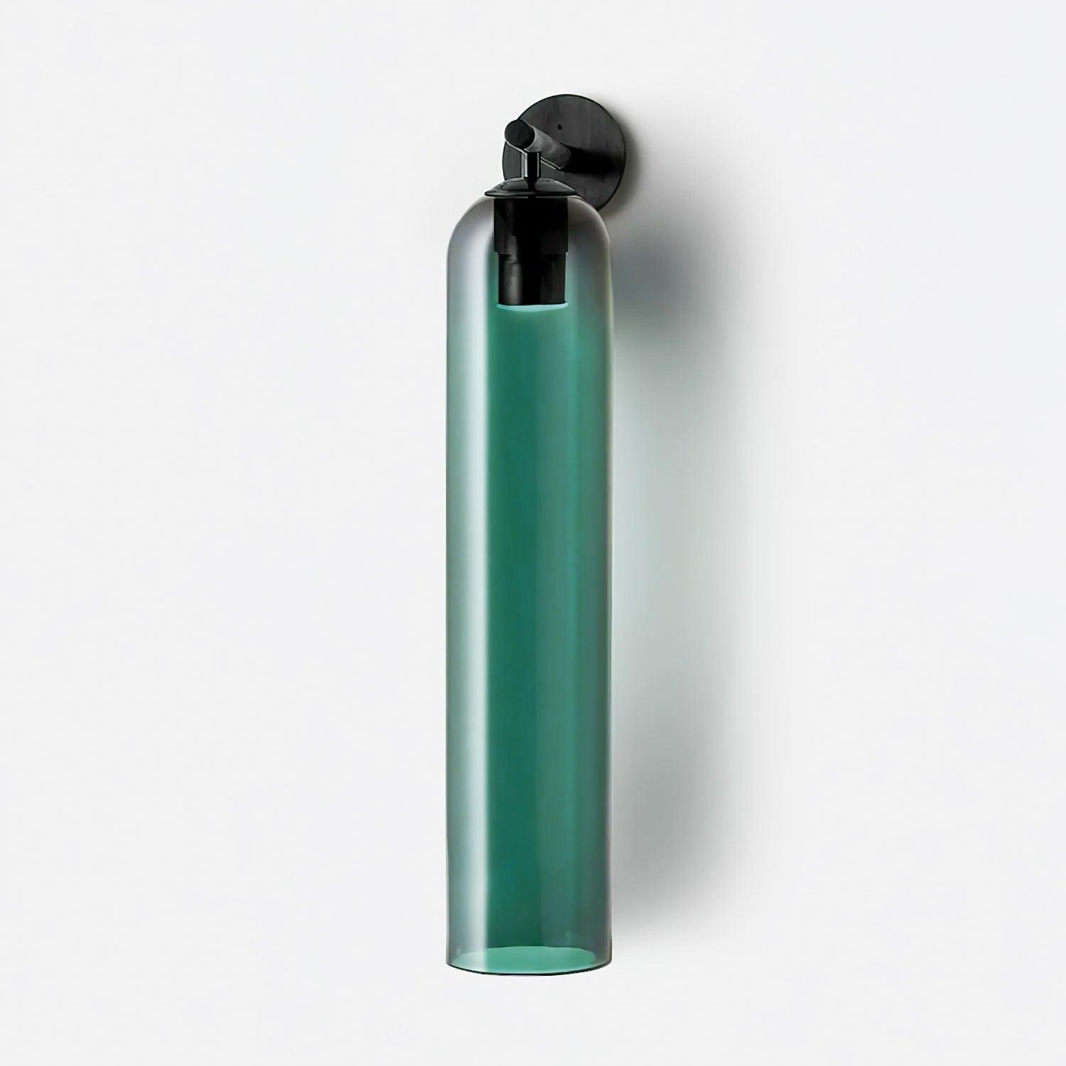 Wandleuchte aus Kunstglas
